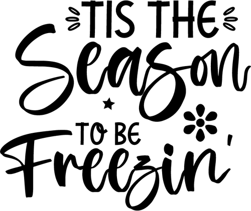 Tis The Season To Be Freezin' Poster Canvas Movie Film Print A0 A1 A2 A3 A4 A5 A