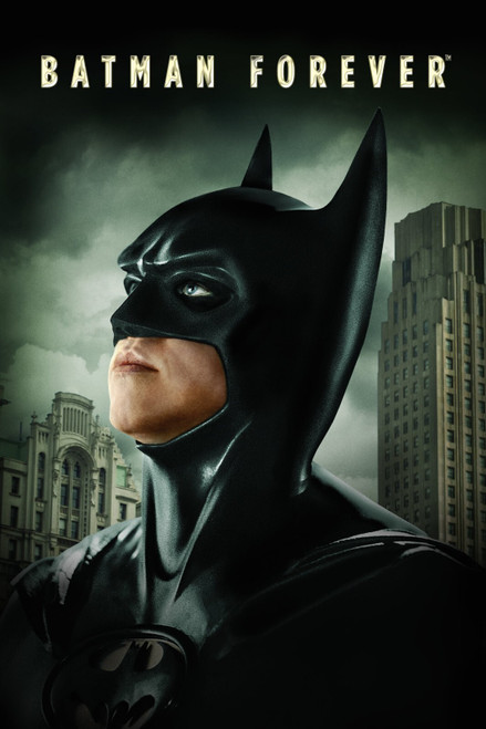 Batman Forever 1 Poster Canvas Movie Film Print A0 A1 A2 A3 A4 A5 A6 Art Wall D