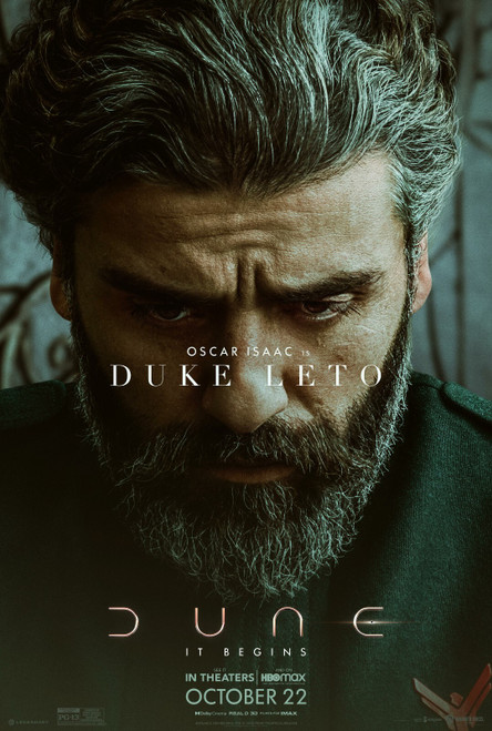 Dune (2021)_6 Movie Film Poster Canvas iconic design