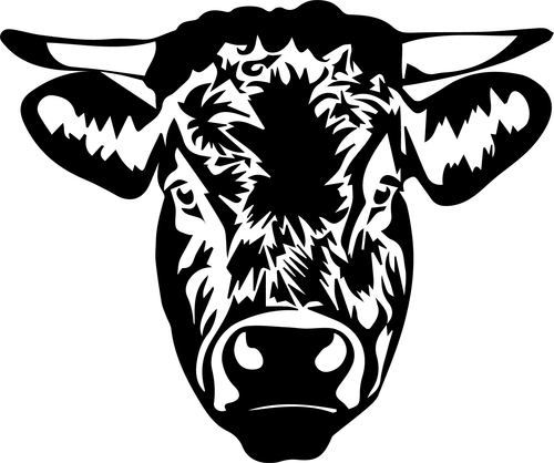 COWS PNG-29 Custom Made Poster Canvas Print A0 A1 A2 A3 A4 A5 A6 Art Wall Decora