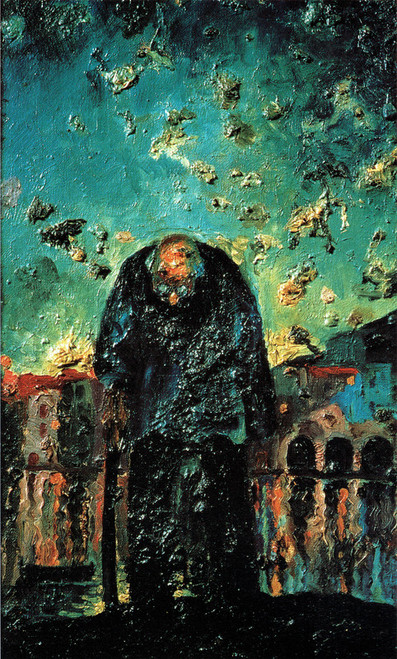 Crepuscular Old Man 1918 Dali