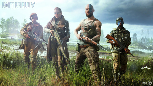 battlefield 5 3840x2160 Poster Canvas Movie Film Print A0 A1 A2 A3 A4 A5 A6 Art