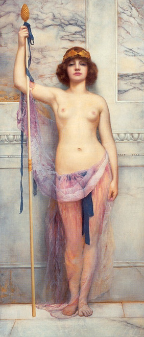 Godward_A_Priestess Poster Canvas Movie Film Print A0 A1 A2 A3 A4 A5 A6 Art Wall