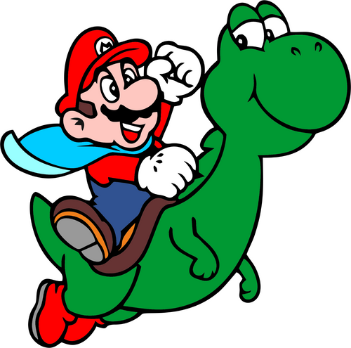 Mario PNG 8 (2) Poster Canvas Movie Film Print A0 A1 A2 A3 A4 A5 A6 Art Wall Dec