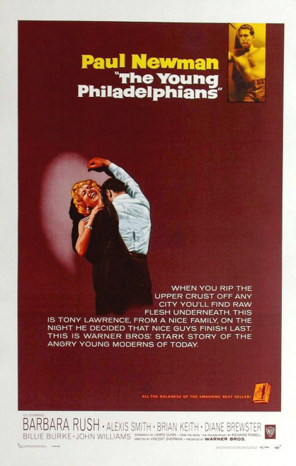 The Young Philadelphians (1959)_1 Poster Canvas Movie Film Print A0 A1 A2 A3 A4