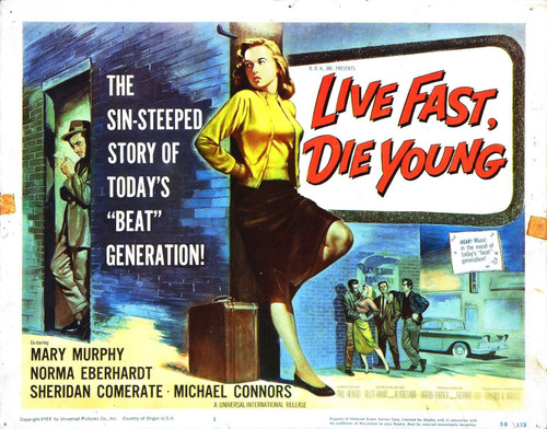 Live Fast Die Young 02 Art Gallery Poster Canvas Print Wall Decoration A0 A1 A2