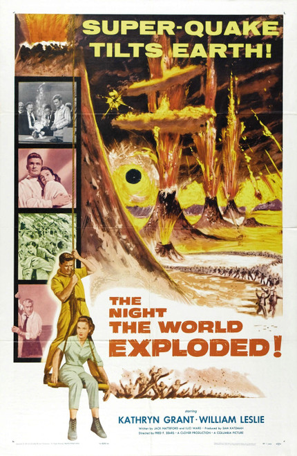 Night World Exploded 01 Poster Canvas Movie Film Print A0 A1 A2 A3 A4 A5 A6 Art