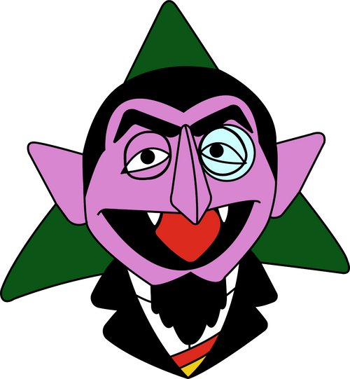Count von Count 1 (2) Poster Canvas Movie Film Print A0 A1 A2 A3 A4 A5 A6 Art Wa