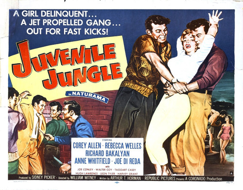 Juvenile Jungle Poster 02 Poster Canvas Movie Film Print A0 A1 A2 A3 A4 A5 A6 Ar