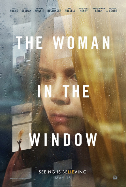 The Woman in the Window (2021)_1 Poster Canvas Movie Film Print A0 A1 A2 A3 A4 A