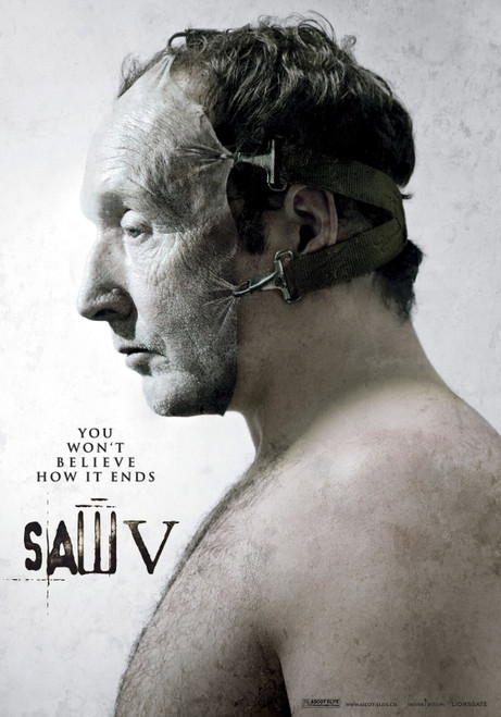 Saw V (2008)_1 Poster Canvas Movie Film Print A0 A1 A2 A3 A4 A5 A6 Art Wall Deco