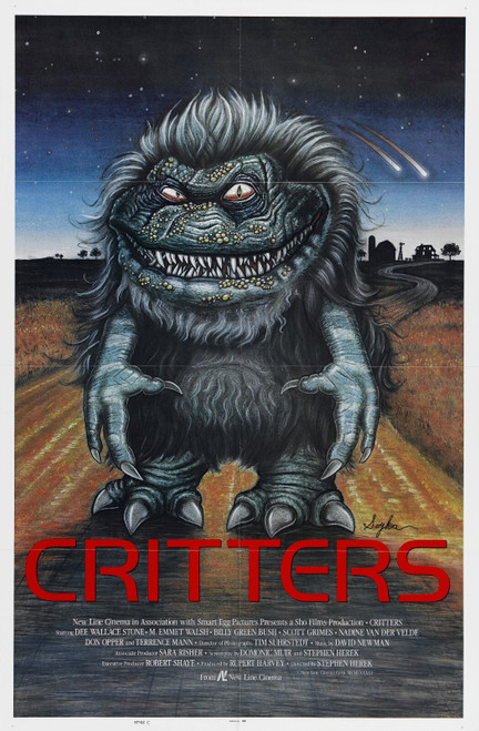 critters_1_poster_03 Poster Canvas Print Art Painting Decor Reprint wall A0 A1 A