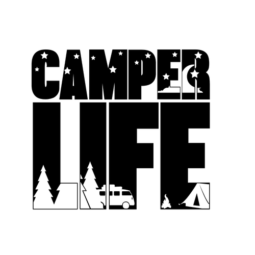 Camper Life Poster Canvas Movie Film Print A0 A1 A2 A3 A4 A5 A6 Art Wall Decorat