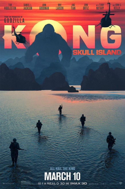 Kong_ Skull Island (2017)_22 Poster Canvas Movie Film Print A0 A1 A2 A3 A4 A5 A6