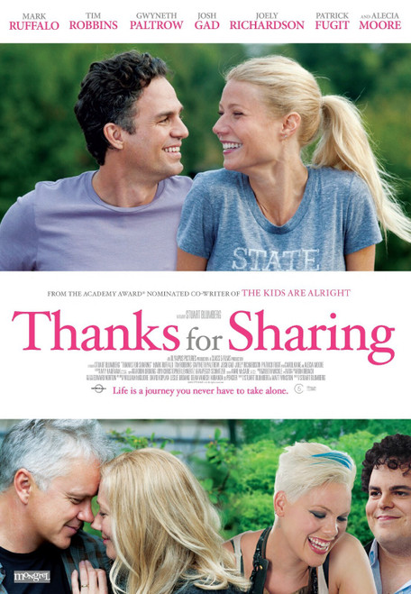 Thanks for Sharing (2013)_5 Poster Canvas Movie Film Print A0 A1 A2 A3 A4 A5 A6