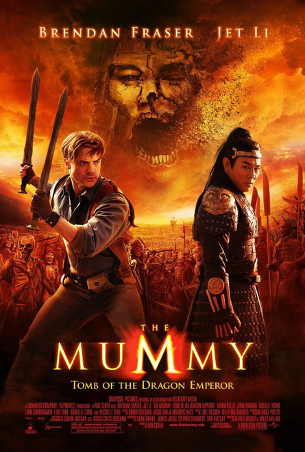 The Mummy_ Tomb of the Dragon Emperor (2008)_4 Poster Canvas Movie Film Print A0