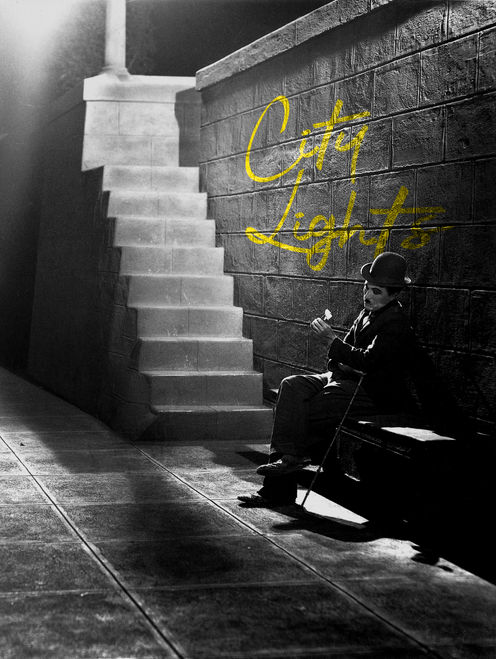 CITY LIGHTS (1931) 7 Poster Canvas Movie Film Print A0 A1 A2 A3 A4 A5 A6 Art Wal