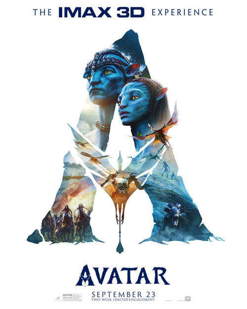 Avatar (2009)_10 Movie Film Poster Canvas iconic design