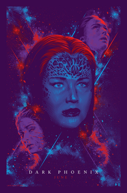 Dark Phoenix (2019)_32 Movie Film Poster Canvas iconic design