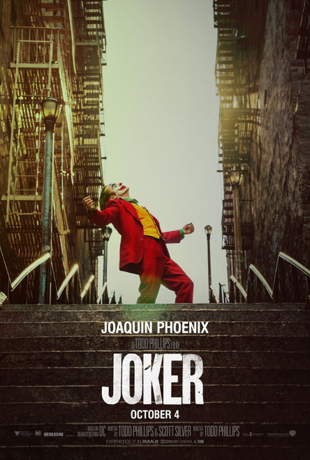 Joker (2019)_2 Poster Canvas Movie Film Print A0 A1 A2 A3 A4 A5 A6 Art Wall Deco