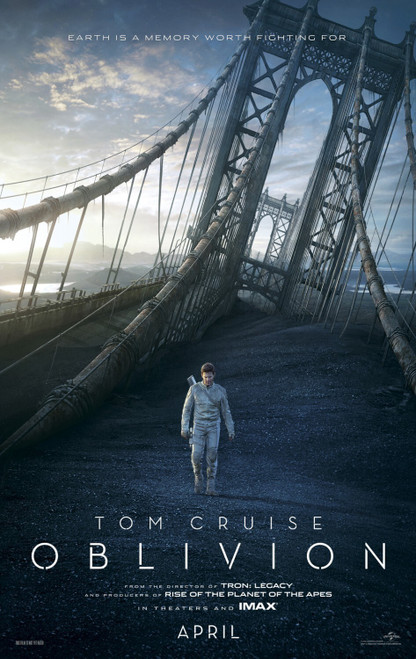 Oblivion (2013)_3 Poster Canvas Movie Film Print A0 A1 A2 A3 A4 A5 A6 Art Wall D