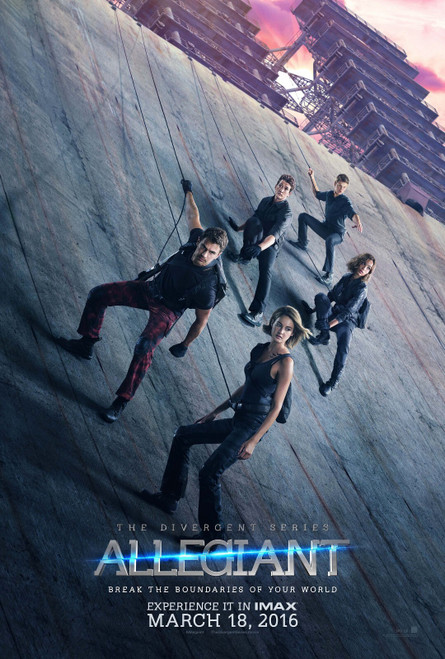 The Divergent Series_ Allegiant (2016)_4 Poster Canvas Movie Film Print A0 A1 A2