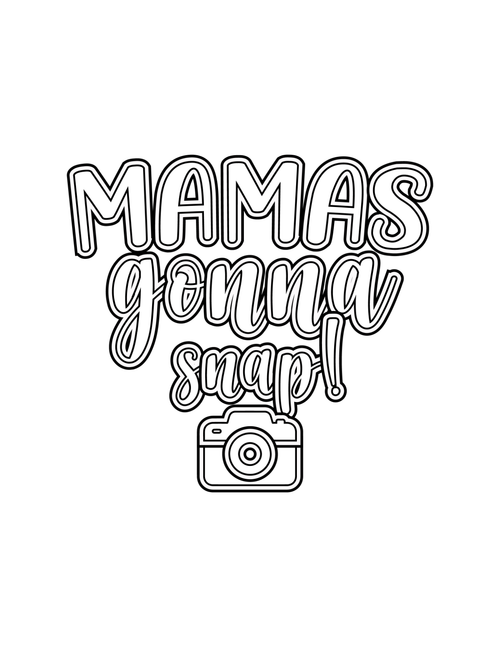 Funny Mom Quotes Coloring Book-04 (2) Poster Canvas Movie Film Print A0 A1 A2 A3