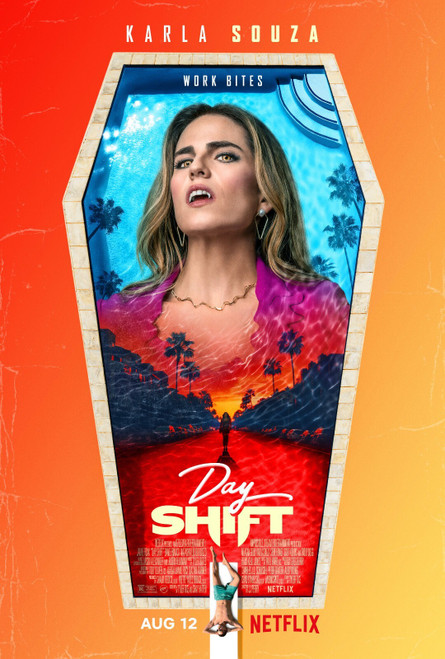 Day Shift (2022)_4 Movie Film Poster Canvas iconic design