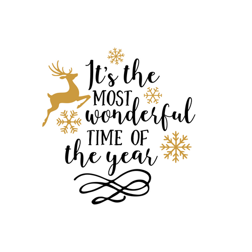 It_s The Most Wonderful Time Of The Year (1) Poster Canvas Movie Film Print A0 A