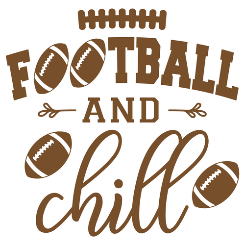 football and chill-01 Personalized Poster Canvas Print A0 A1 A2 A3 A4 A5 A6 Art