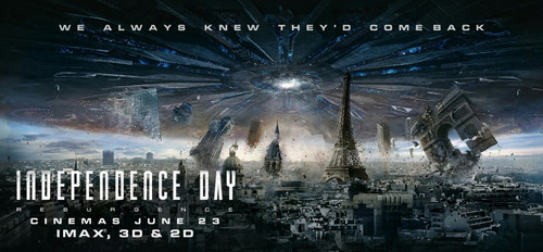 Independence Day_ Resurgence (2016)_17 Poster Canvas Movie Film Print A0 A1 A2 A