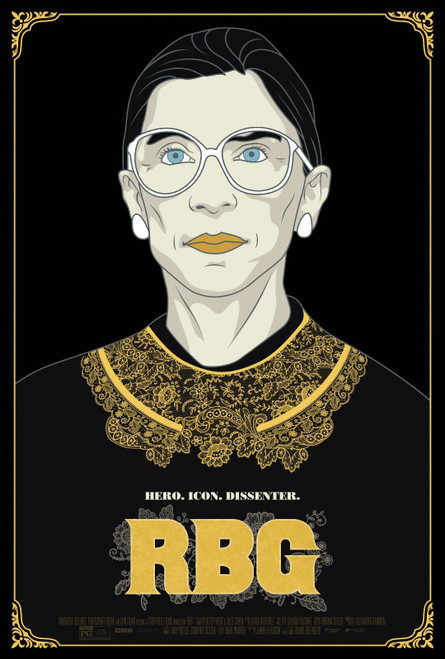 RBG (2018)_2 Poster Canvas Movie Film Print A0 A1 A2 A3 A4 A5 A6 Art Wall Decora