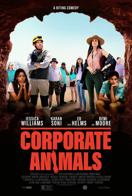 Corporate Animals (2019)_1 Movie Film Poster Canvas iconic design