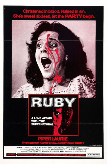 Ruby 01 Poster Canvas Movie Film Print A0 A1 A2 A3 A4 A5 A6 Art Wall Decoration