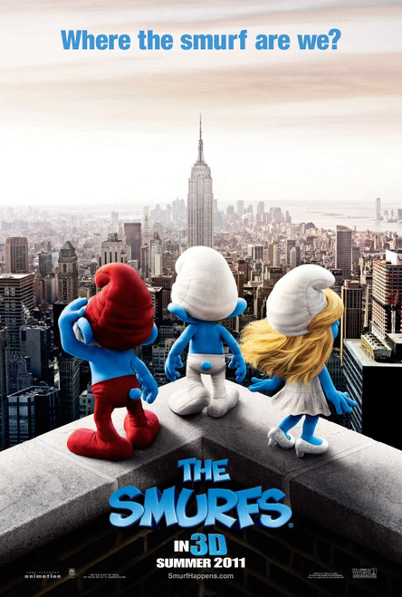 The Smurfs (2011)_1 Poster Canvas Movie Film Print A0 A1 A2 A3 A4 A5 A6 Art Wall The Smurfs (2011)_1 Poster Canvas Movie Film Print A0 A1 A2 A3 A4 A5 A6 Art Wall