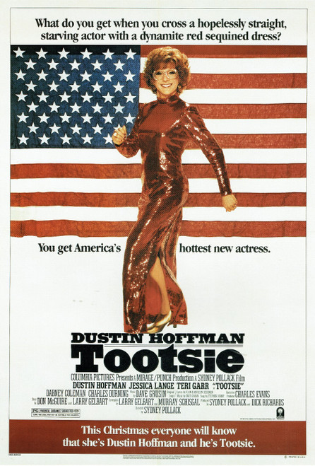 Tootsie- US 1982 Poster Canvas Movie Film Print A0 A1 A2 A3 A4 A5 A6 Art Wall De