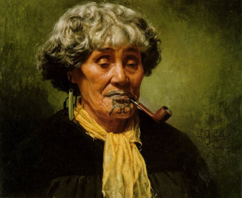 Ina_Te_Papatahi_1902_51x61cm Poster Canvas Movie Film Print A0 A1 A2 A3 A4 A5 A6