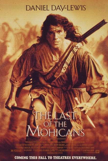 The Last of the Mohicans (1992)_2 Poster Canvas Movie Film Print A0 A1 A2 A3 A4