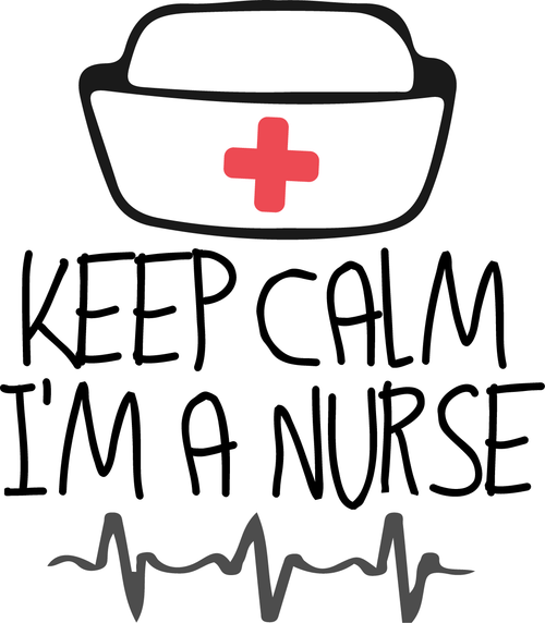 keep calm im a nurse (2) Poster Canvas Movie Film Print A0 A1 A2 A3 A4 A5 A6 Ar
