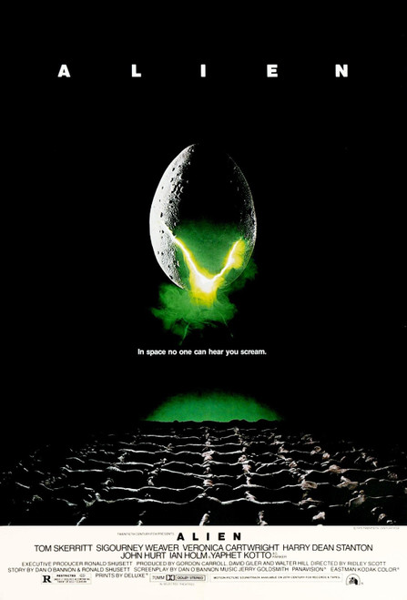 Alien 4 Poster Canvas Movie Film Print A0 A1 A2 A3 A4 A5 A6 Art Wall Decoration