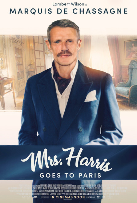 Mrs. Harris Goes to Paris (2022)_8 Poster Canvas Movie Film Print A0 A1 A2 A3 A4