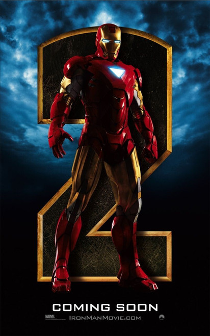 Iron Man 2 (2010)_4 Poster Canvas Movie Film Print A0 A1 A2 A3 A4 A5 A6 Art Wall