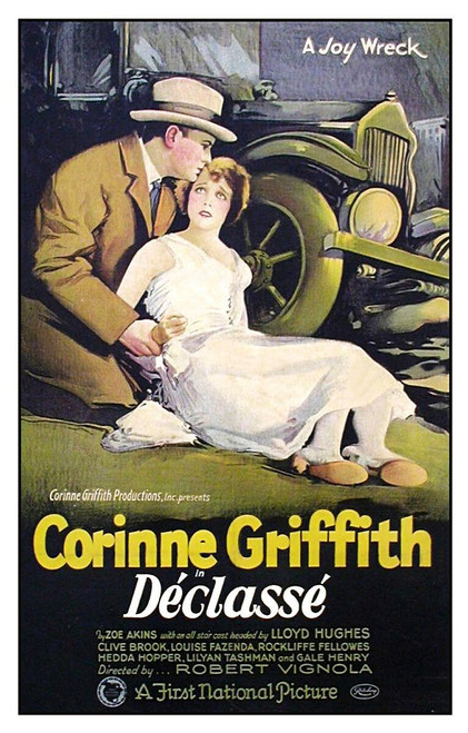 Declassée (1925)_0 Movie Film Poster Canvas iconic design