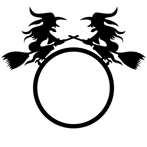 SVGPRO_Halloween Witch1-08 Poster Canvas Movie Film Print A0 A1 A2 A3 A4 A5 A6 A