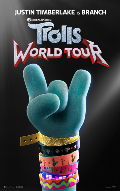 Trolls World Tour (2020)_22 Poster Canvas Movie Film Print A0 A1 A2 A3 A4 A5 A6