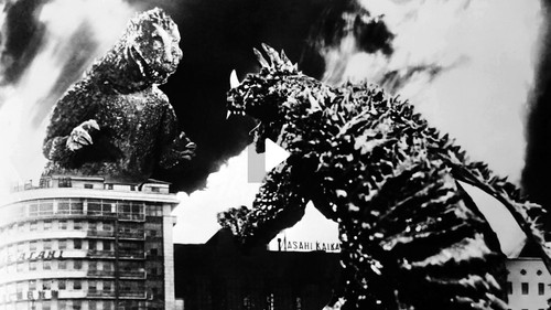 Godzilla Raids Again 8 Poster Canvas Movie Film Print A0 A1 A2 A3 A4 A5 A6 Art W
