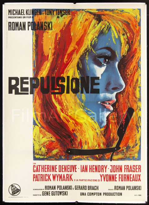 REPULSION (1965) 5 Poster Canvas Movie Film Print A0 A1 A2 A3 A4 A5 A6 Art Wall
