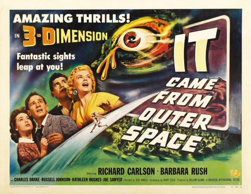 It Came from Outer Space (1953)_5 Poster Canvas Movie Film Print A0 A1 A2 A3 A4