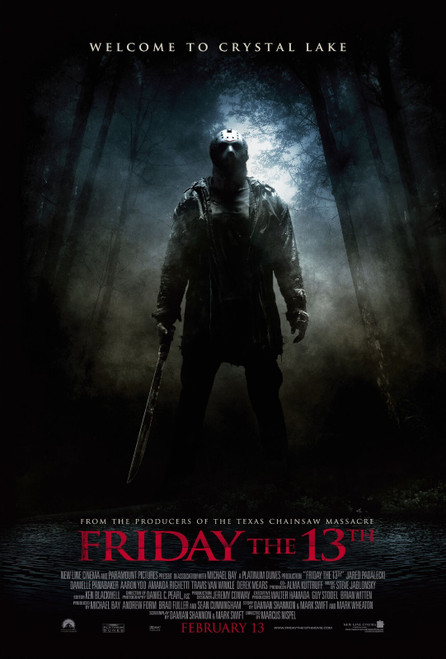 Friday the 13th (2009)_2 Movie Film Poster Canvas iconic design