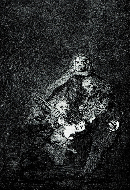 Goya - How they pluck her Poster Canvas Movie Film Print A0 A1 A2 A3 A4 A5 A6 Ar